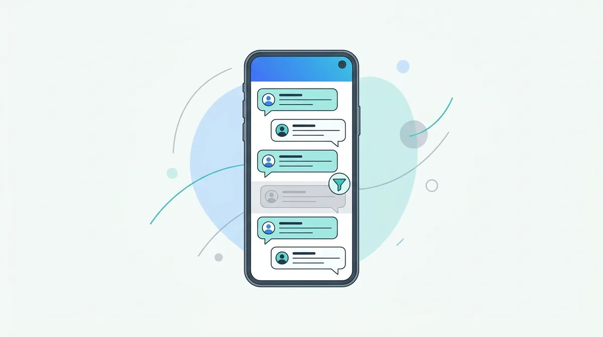 A phone screen showing a social media post with the comment section open
